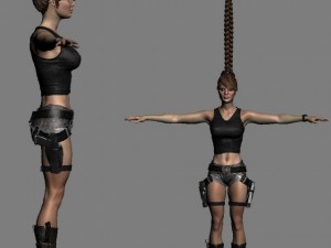 Lara Modèle 3D