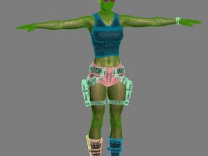 Lara 3D Model