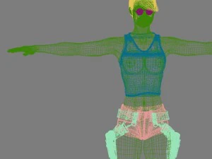 Lara 3D Model