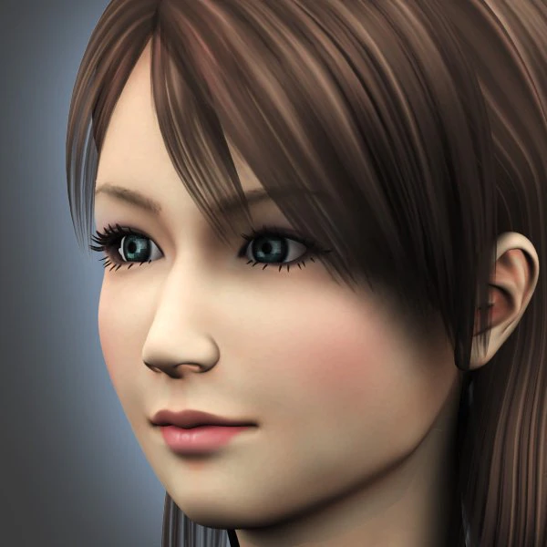 Digital woman 2 3D Model .c4d .max .obj .3ds .fbx .stl .blend