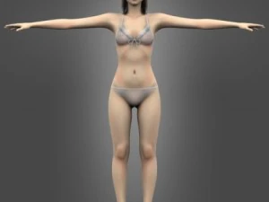 Digital woman 2 3D Model