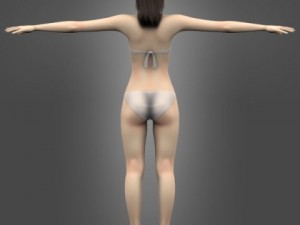 Digital woman 2 Modelo 3D