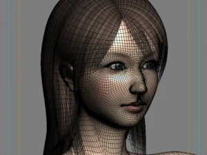 Digital woman 2 3D Model