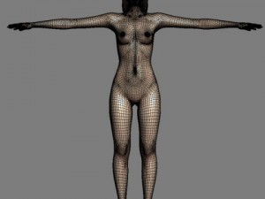 Digital woman 2 Modelo 3D
