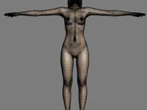 Digital woman 2 3D Model