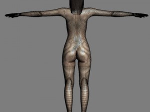 Digital woman 2 Modelo 3D