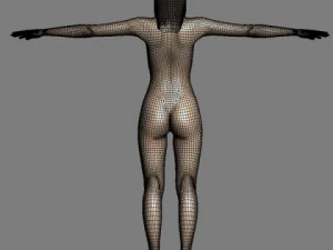 Digital woman 2 3D Model