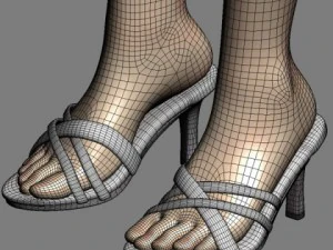 Digital woman 2 3D Model