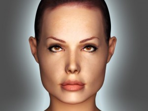 Digital woman Model 3D