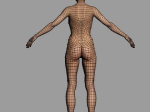 Digital woman 3D 模型