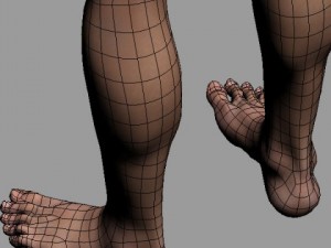 Digital woman 3D 模型