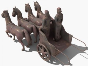 carriage sculpture 3D Model