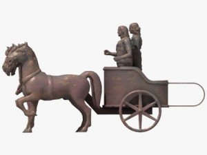 carriage sculpture 3D Model
