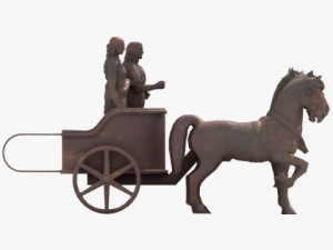 carriage sculpture 3D Model