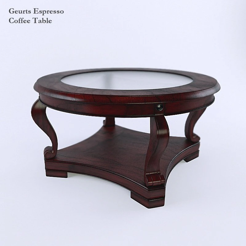 coffee table max obj 3D Model .c4d .max .obj .3ds .fbx .stl .blend 