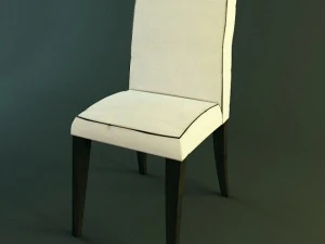 dining chair max obj 3D Model