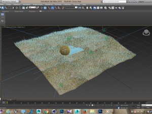 realistic grass 3D Model