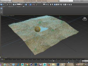 realistic grass 3D Model