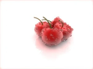 realistic cool cherry 3D Model