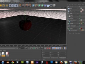 realistic cool cherry 3D Model