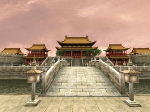 china palace Modèle 3D