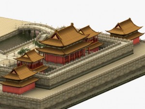 china palace 3Dモデル