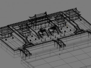 china palace 3Dモデル