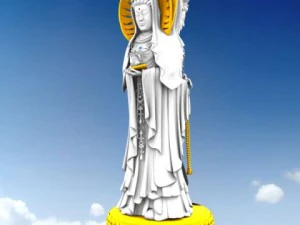 buddhist goddess guanyin 3D Model