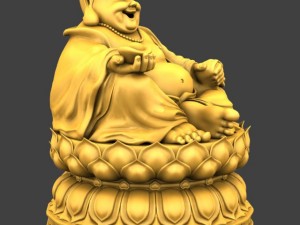 maitreya buddha Modèle 3D