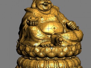 maitreya buddha Modèle 3D