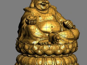 maitreya buddha 3D Model