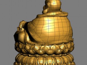maitreya buddha Modèle 3D