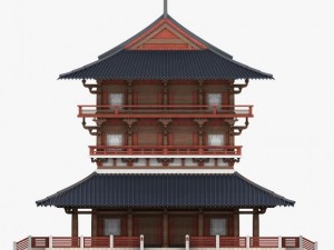 chinese palace Modelo 3D