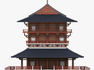 chinese palace Modelo 3D