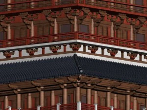 chinese palace 3D Model