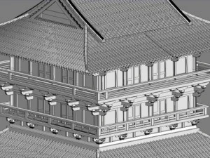 chinese palace 3D Model