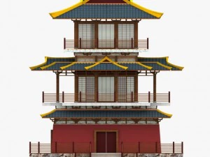 palazzo cinese 2 Modello 3D