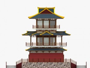 palazzo cinese 2 Modello 3D