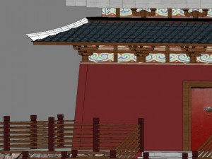 chinese palace 2 Modello 3D