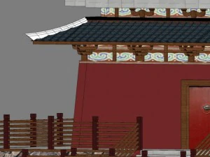 palazzo cinese 2 Modello 3D