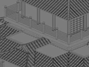 chinese palace 2 Modello 3D