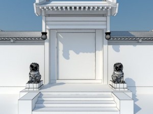 beijing quadrangles 3D 모델