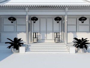beijing quadrangles 3D 모델