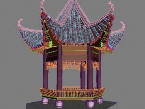 pavilion 01 Modello 3D