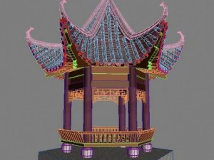 pavilion 01 3D Model