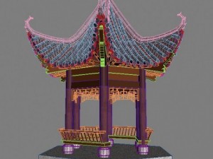 pavilion 01 Modello 3D