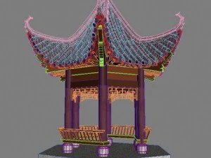 pavilion 01 3D Model