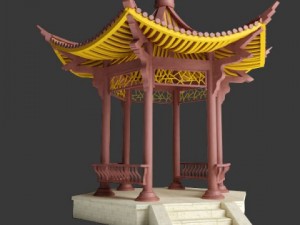 pavilion 03 3D Modell