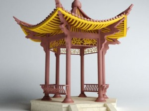 pavilion 03 3D Modell