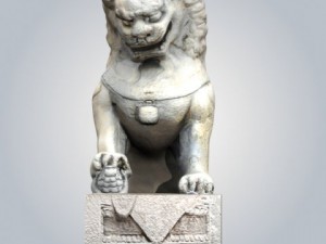 stone lions 3Dモデル